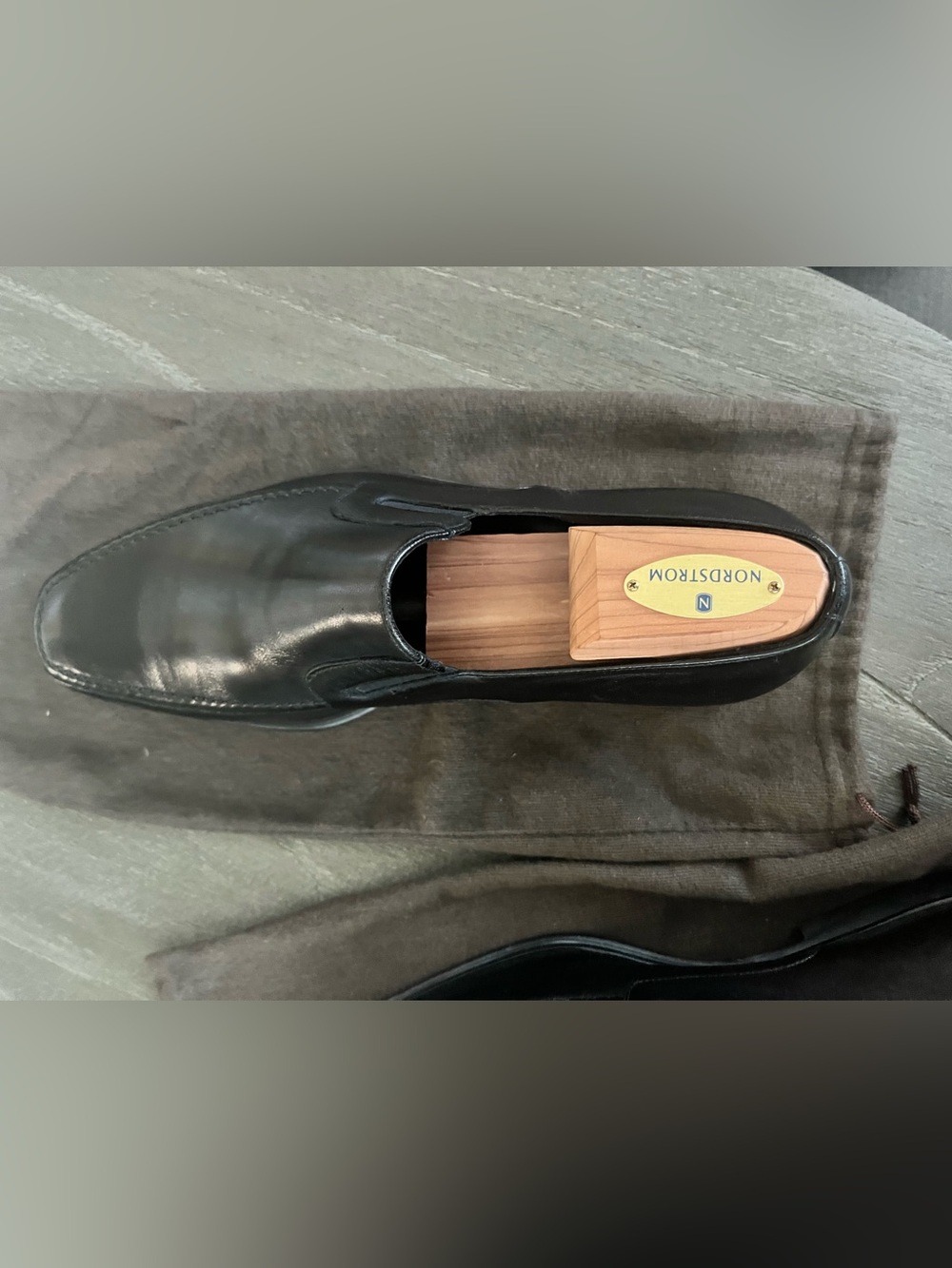 Bruno Magli Raging Men's Loafers Dress Shoes Black Leather Slip On US 8.5  $395 - Picture 5 of 9